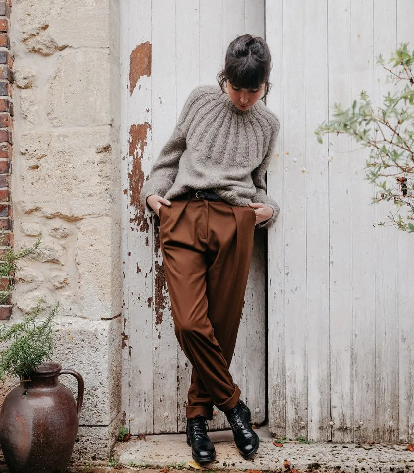 [Gambette] Cousette "Gambette" – Patron Couture Femme Pantalon à Plis du XS au XL