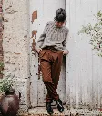 Cousette "Gambette" – Patron Couture Femme Pantalon à Plis du XS au XL