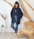 Cousette "Abstrette" – Patron Couture Femme Manteau du XS au XL