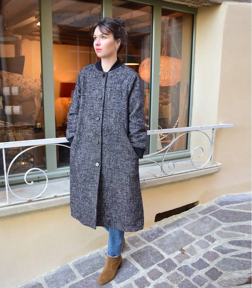 Cousette "Frisquette" – Patron Couture Femme Manteau du XS au XL