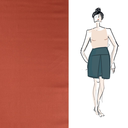 Christine Charles – Kit Couture Jupe Ambrosia Uni Couleur Tomette