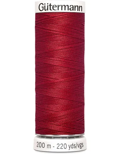[748277.46] Gütermann – Fil à Coudre Pour Tout Coudre Coloris Rouge Rubis (200 m)