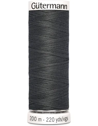 Gütermann – Fil à Coudre Pour Tout Coudre Coloris Gris Fer Foncé (200 m)