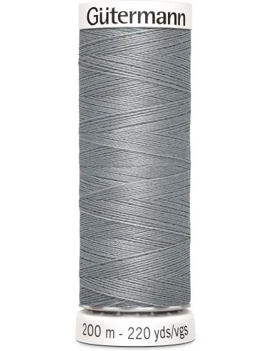 Gütermann – Fil à Coudre Pour Tout Coudre Coloris Gris Moyen (200 m)