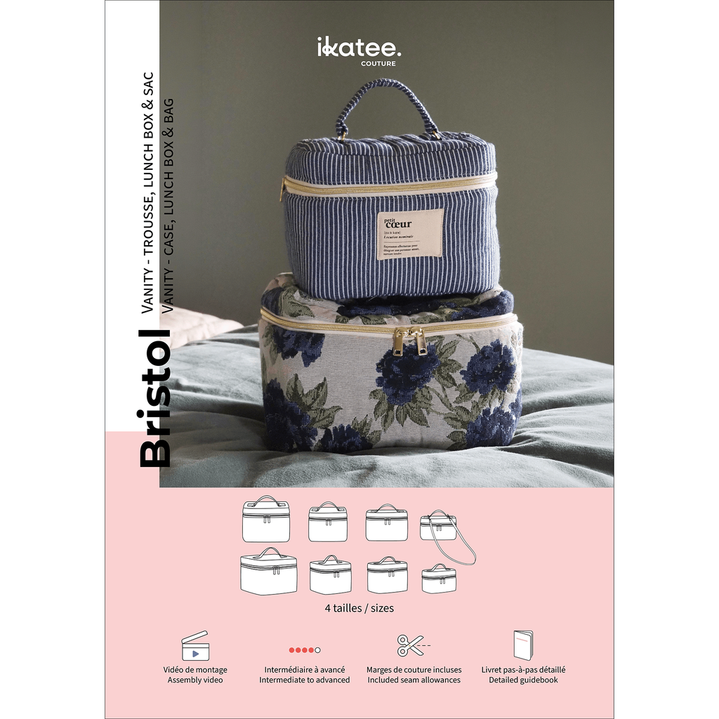 Ikatee - Patron Couture Vanity "Bristol"