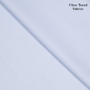 Fibre Mood - Tissu Sergé de Coton Uni Bleu Clair "Jacoba" - 10 cm
