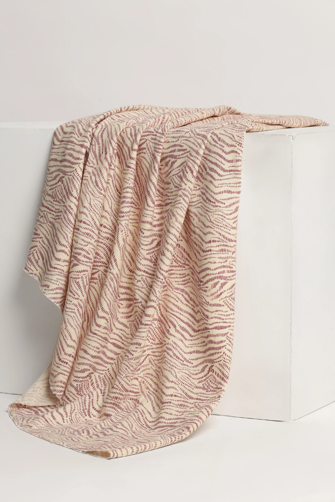 Atelier Brunette - Tissy Lin Viscose 'Sya' Off White  - 10 cm