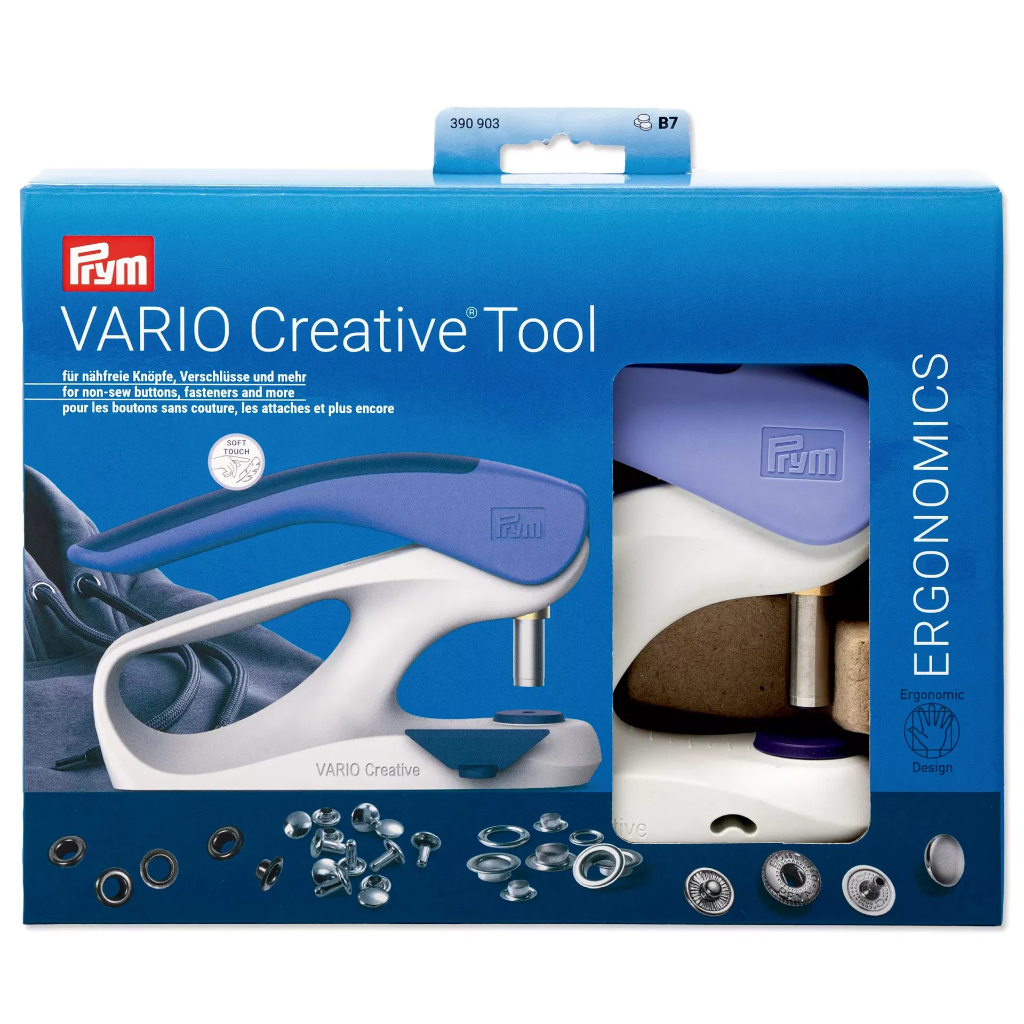 Prym - Vario Creativ Tool - Outil Multifonction Pose Pressions, Oeillets et Rivets