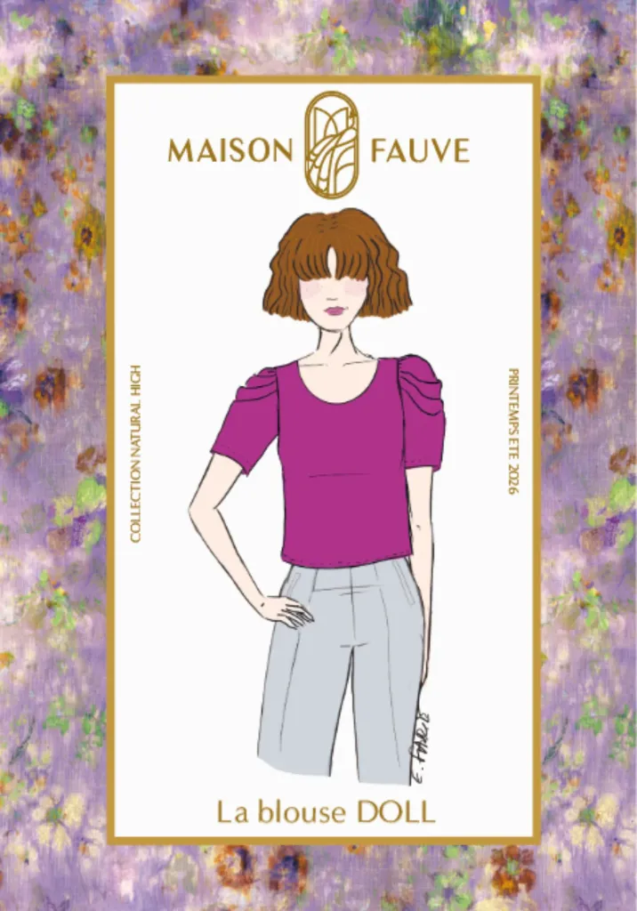 [Doll] Maison Fauve "Doll" - Patron Couture Femme Blouse du 34 au 52