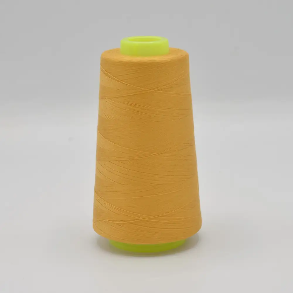 [XOL0011-840-100] Sélection Coup de coudre – Cône Fil Surjeteuse Uni Coloris Ocre (2 743 m)