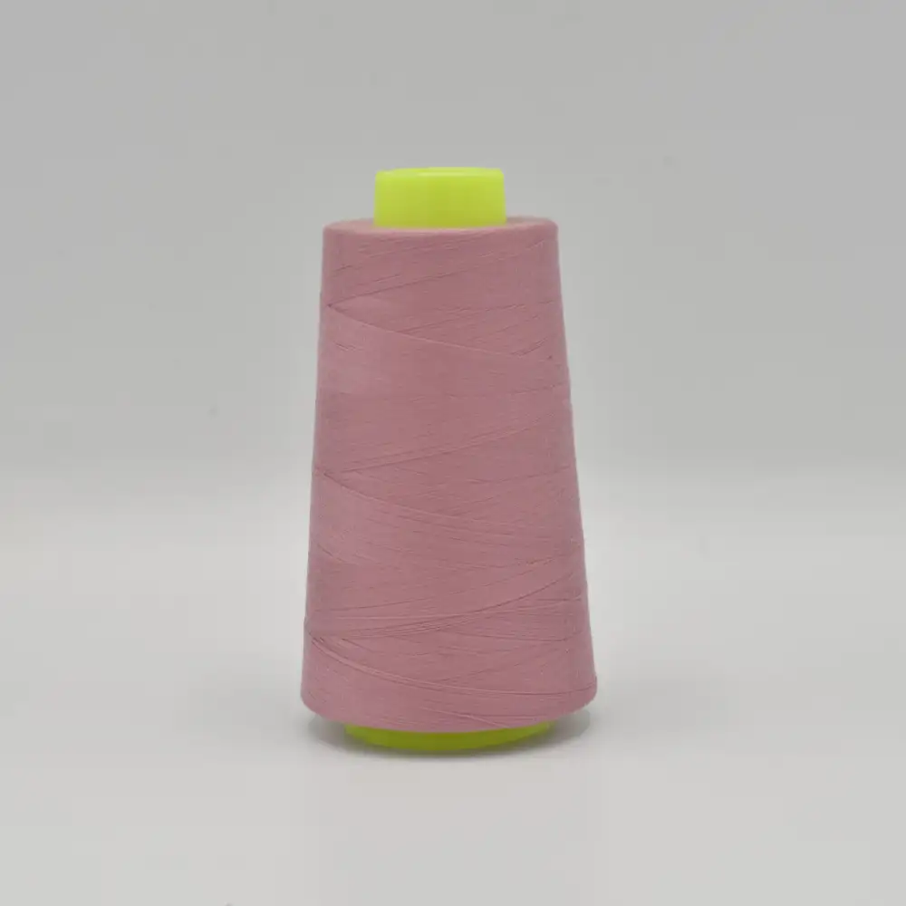 [XOL0011-130-100] Sélection Coup de coudre – Cône Fil Surjeteuse Uni Coloris Vieux Rose (2 743 m)