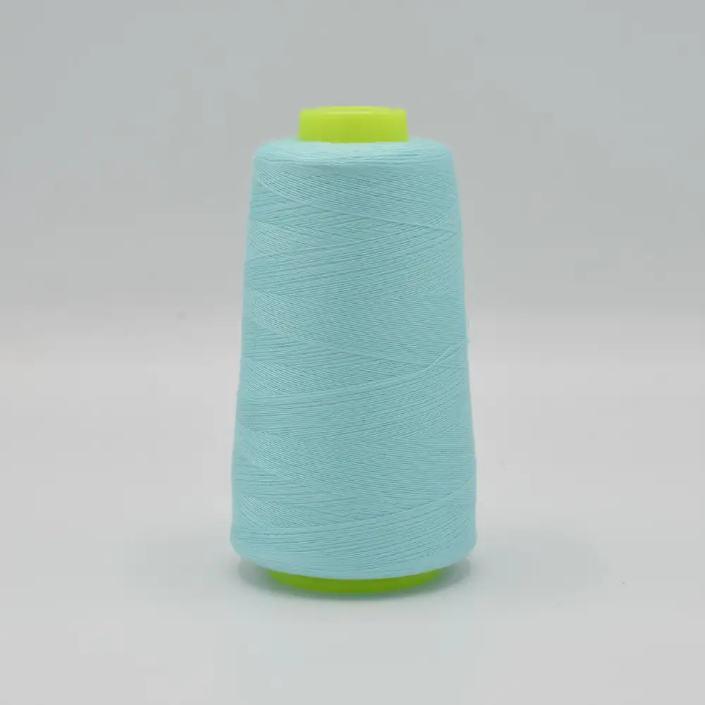 Sélection Coup de coudre – Cône Fil Surjeteuse Uni Coloris Bleu Aqua (2 743 m)