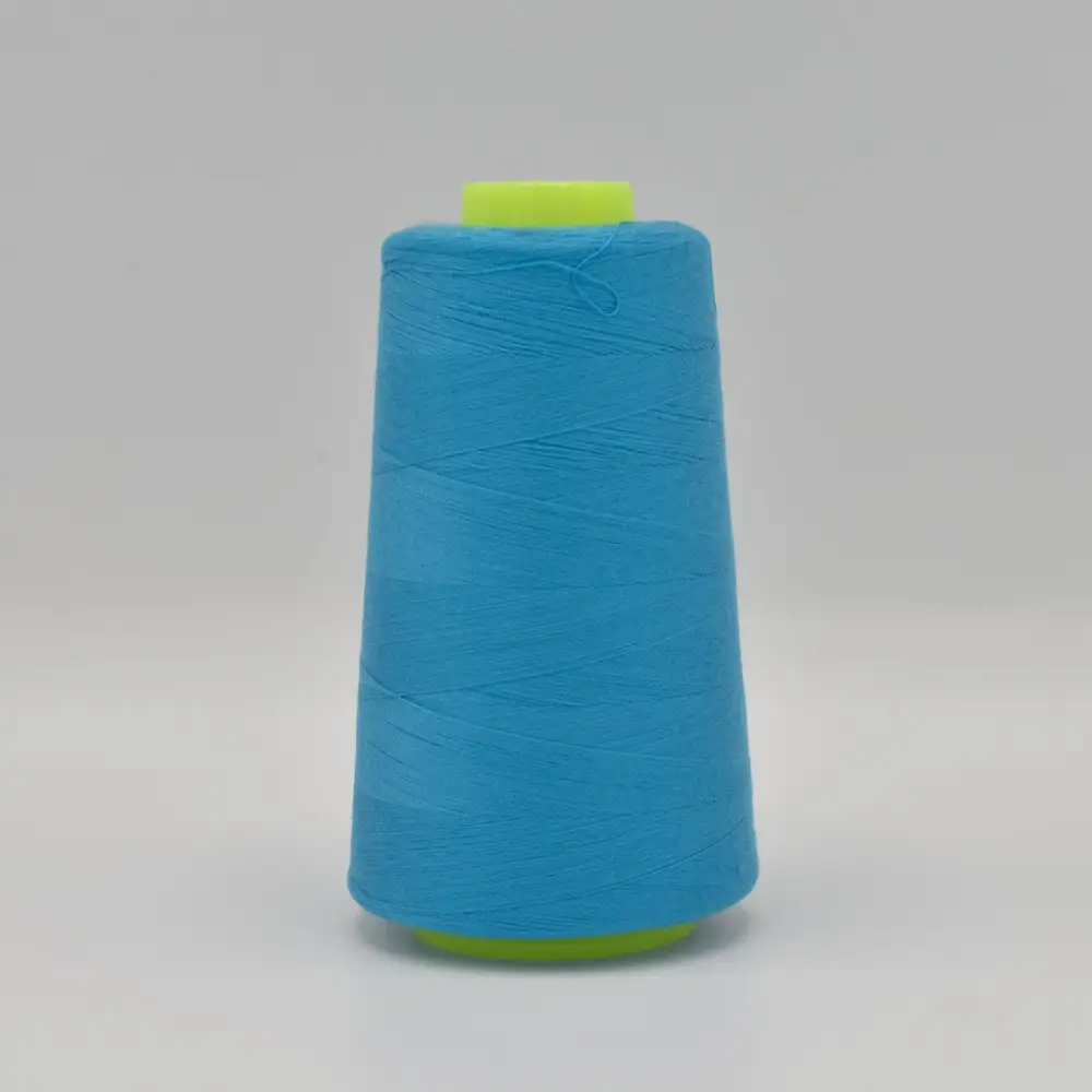 [XOL0011-940-100] Sélection Coup de coudre – Cône Fil Surjeteuse Uni Coloris Bleu Turquoise (2 743 m)