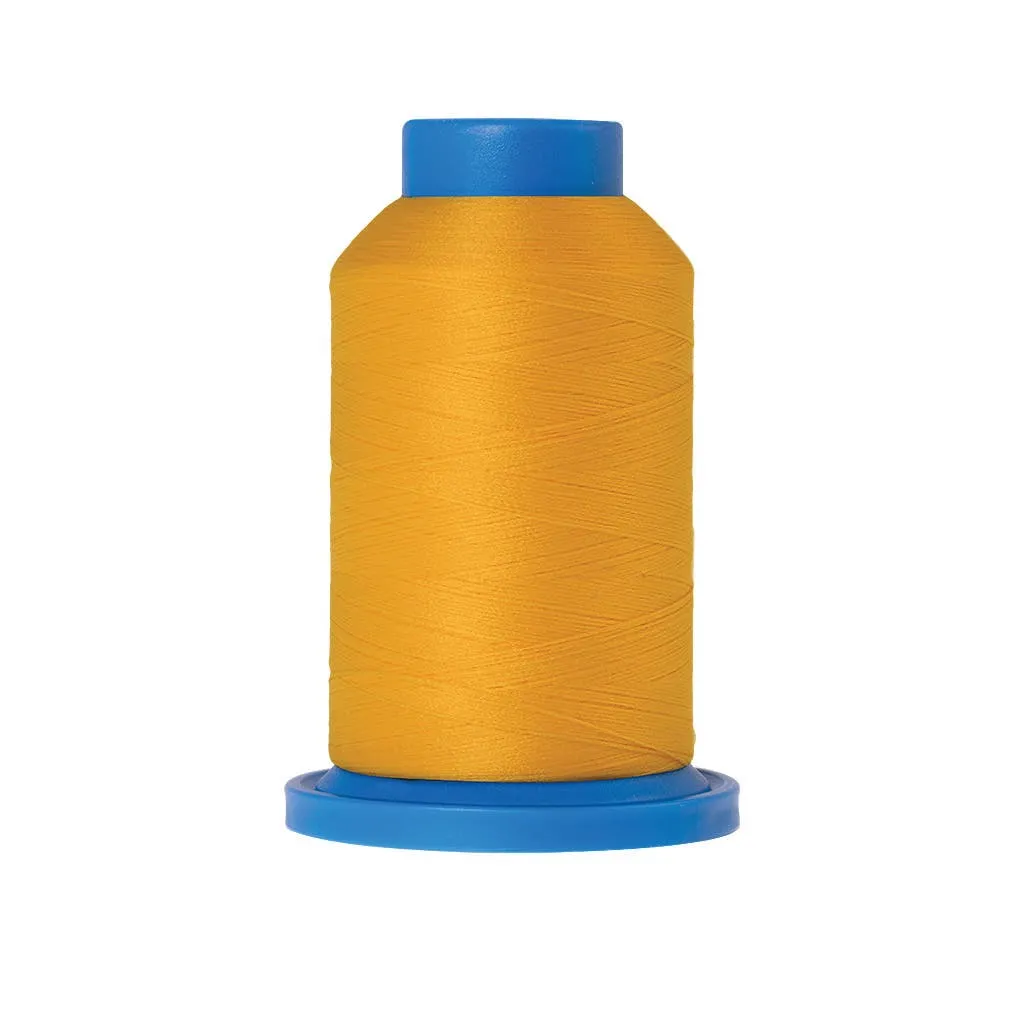 Mettler – Cône Fil Seraflock Uni Coloris Jaune (1 000 m)