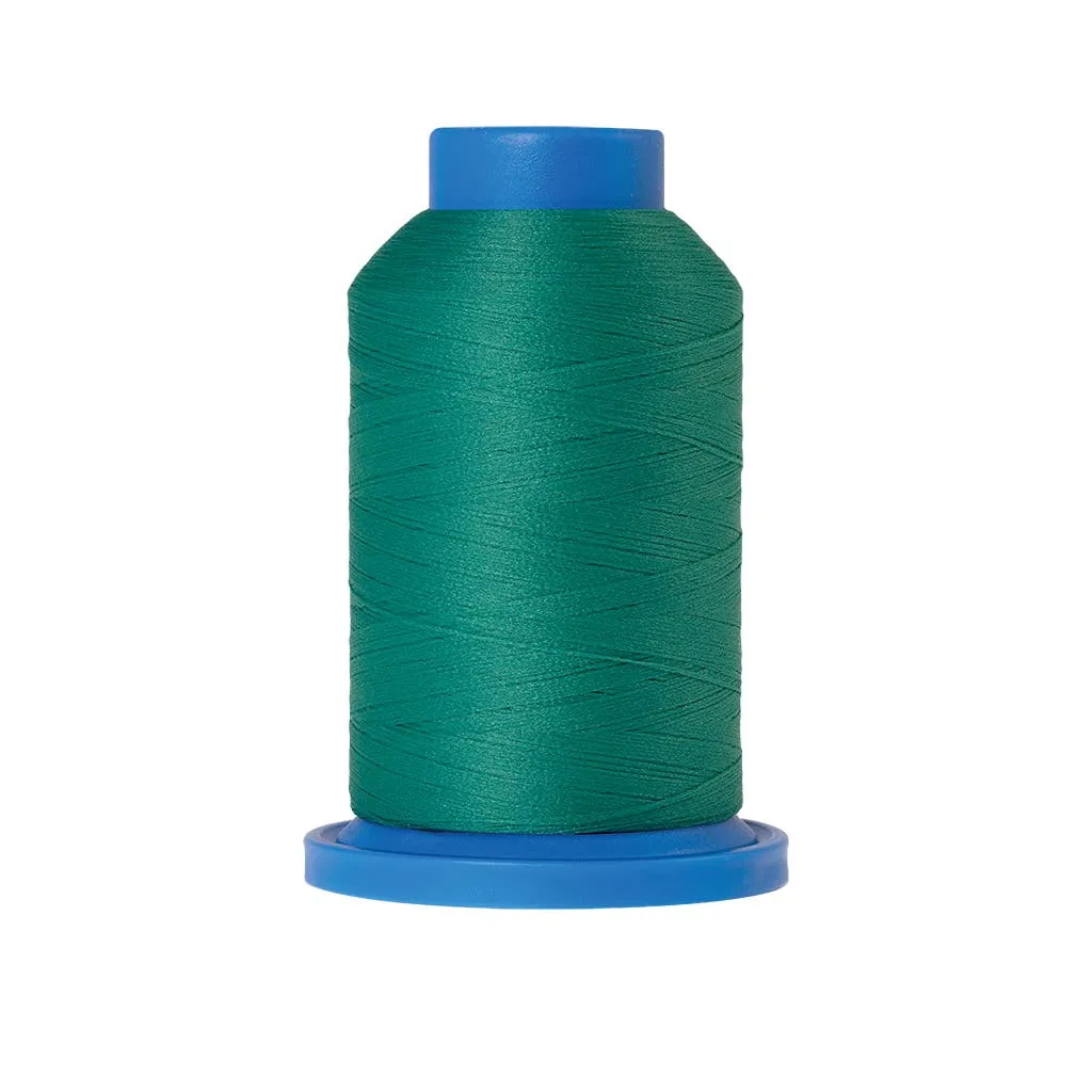 Mettler – Cône Fil Seraflock Uni Coloris Vert Canard (1 000 m)