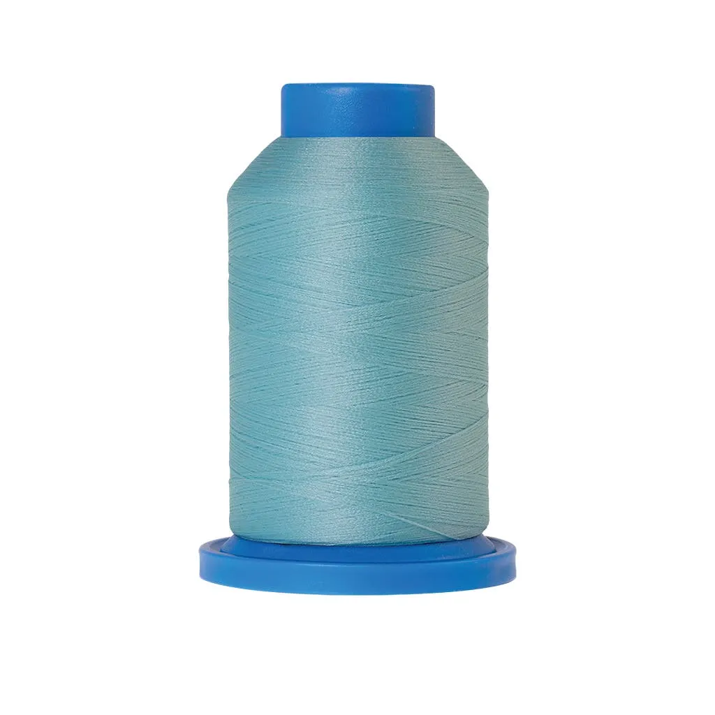 Mettler – Cône Fil Seraflock Uni Coloris Vert Eau (1 000 m)