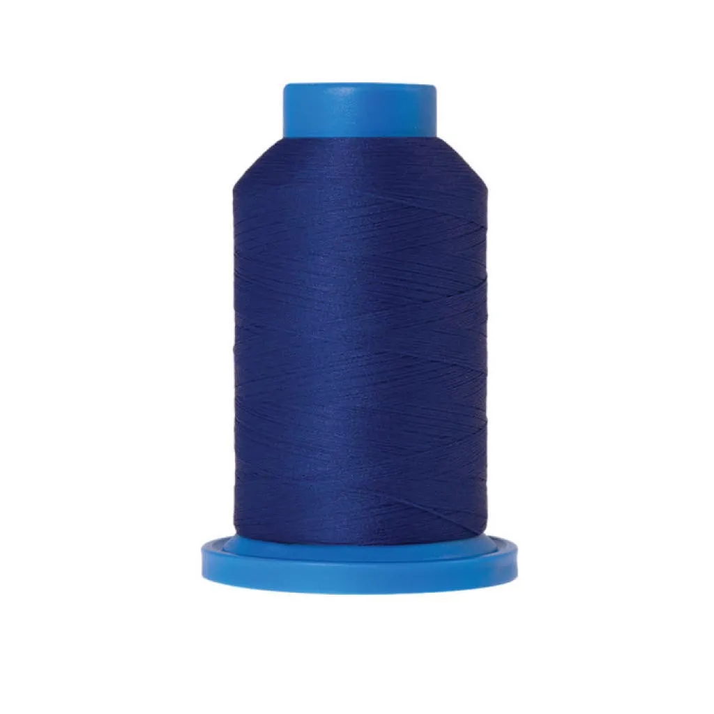 Mettler – Cône Fil Seraflock Uni Coloris Bleu Roy (1 000 m)