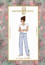 Maison Fauve "Worn" - Patron Couture Femme Jean du 34 au 52