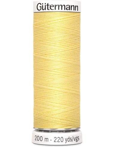 Gütermann – Fil à Coudre Pour Tout Coudre Coloris Sorbet Citron (200 m)