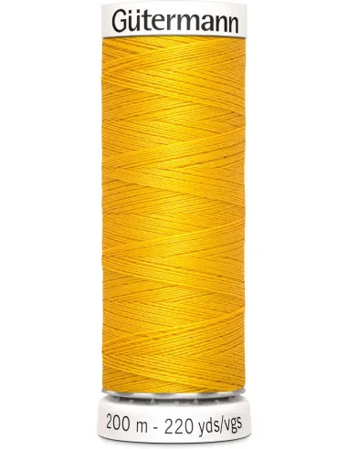 Gütermann – Fil à Coudre Pour Tout Coudre Coloris Jaune Or (200 m)