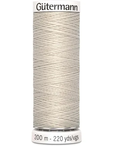 Gütermann – Fil à Coudre Pour Tout Coudre Coloris Lait Blanc (200 m)