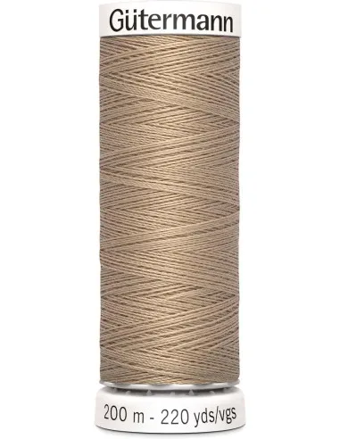 Gütermann – Fil à Coudre Pour Tout Coudre Coloris Amande Grillée (200 m)