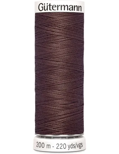 Gütermann – Fil à Coudre Pour Tout Coudre Coloris Marron Clair (200 m)