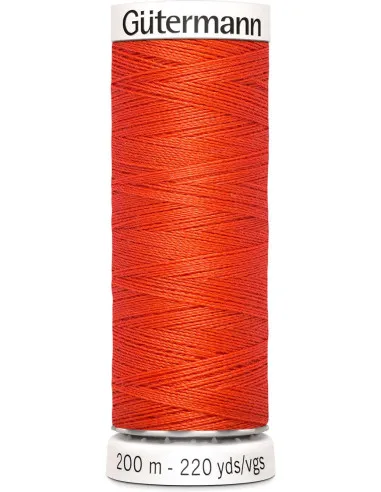 Gütermann – Fil à Coudre Pour Tout Coudre Coloris Orange Vif (200 m)