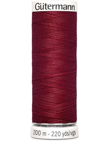 [748277.226] Gütermann – Fil à Coudre Pour Tout Coudre Coloris Vin (200 m)