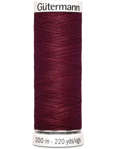 Gütermann – Fil à Coudre Pour Tout Coudre Coloris Bourgogne (200 m)