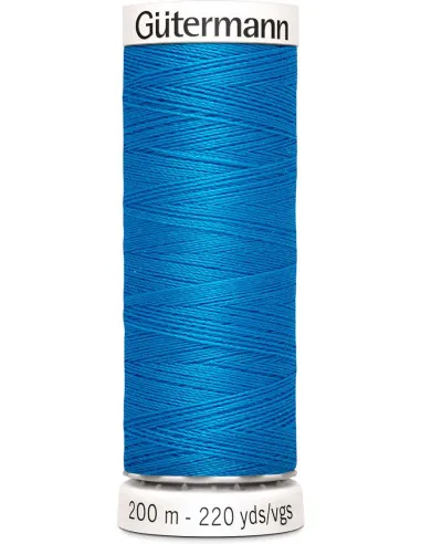 [748277.386] Gütermann – Fil à Coudre Pour Tout Coudre Coloris Bleu Brillant (200 m)