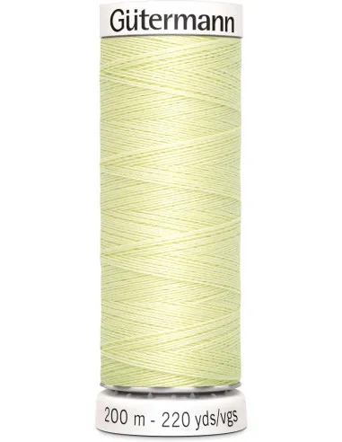 Gütermann – Fil à Coudre Pour Tout Coudre Coloris Jaune Prairie Ensoleillée (200 m)