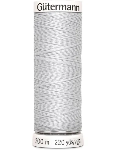 Gütermann – Fil à Coudre Pour Tout Coudre Coloris Gris Nuage (200 m)
