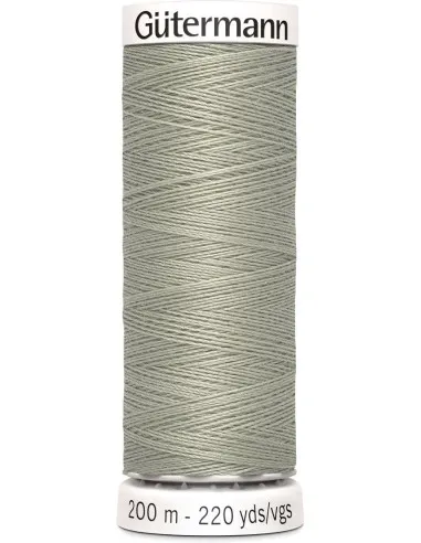 Gütermann – Fil à Coudre Pour Tout Coudre Coloris Gris Pierre (200 m)