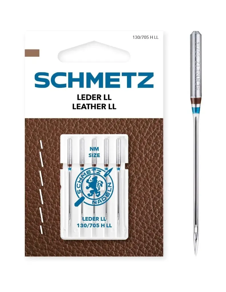 Schmetz - Set 5 Aiguilles Cuir Assorties