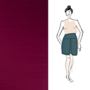 Christine Charles – Kit Couture Jupe Ambrosia Couleur Bordeaux