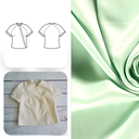 Christine Charles – Kit Couture Top Raglan Ismérie Vert Menthe