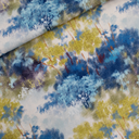 See You at Six – Tissu Mélange Lin et Viscose Imprimé "Dreamy Forest"  - 10 cm