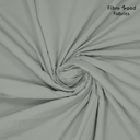 Fibre Mood – Tissu Popeline de Coton Lavé « Tesni » Uni Couleur Gris - 10 cm