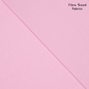 Fibre Mood – Tissu Popeline de Coton Lavé « Jazz » Uni Couleur Rose Bonbon - 10 cm