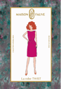 Maison Fauve – Patron Couture Femme Robe « Twist » du 34 au 52