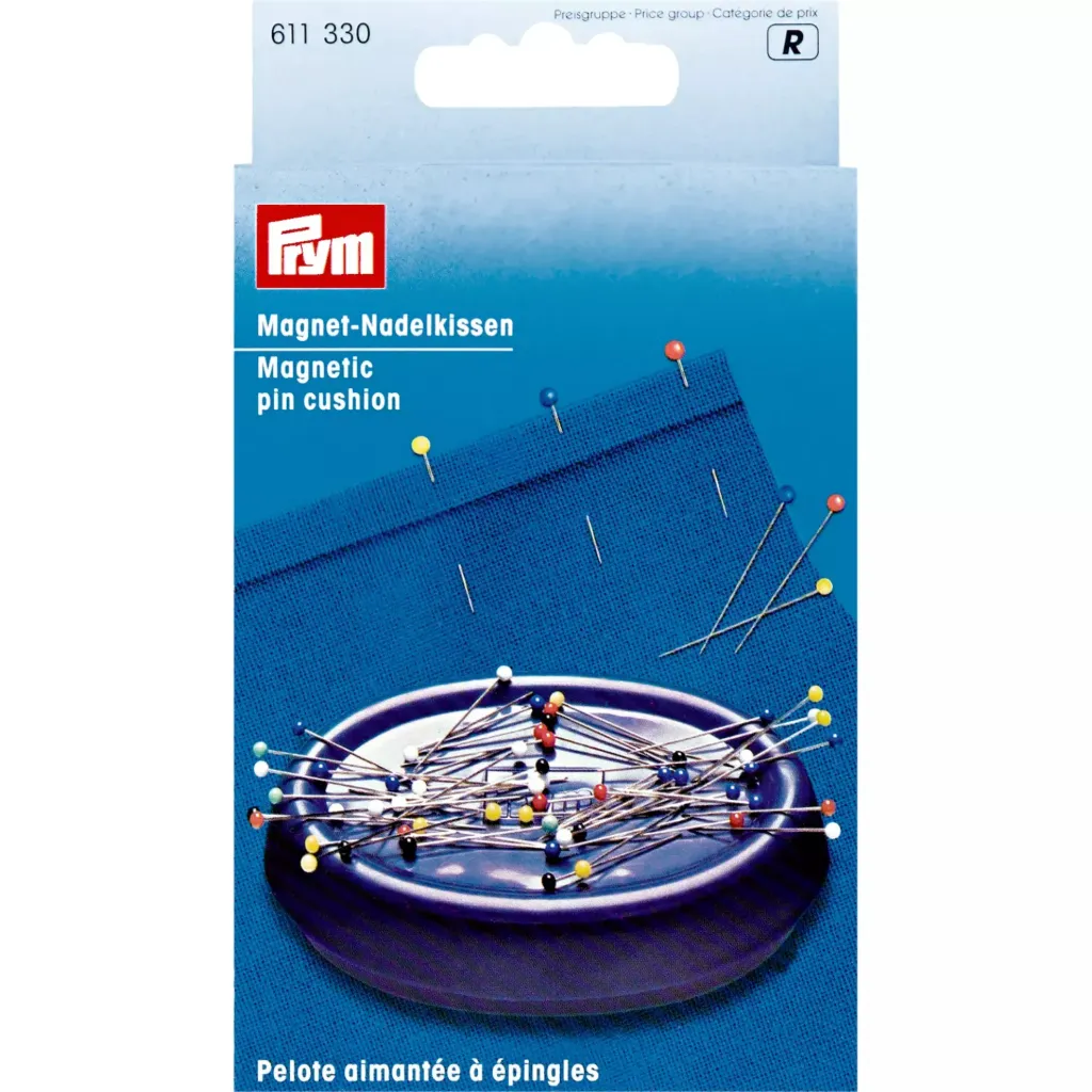 Prym - Pelote Aimantée Coloris Bleu Prune