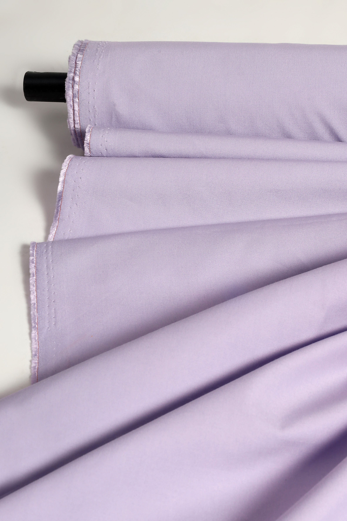 [ABCB03] Atelier Brunette - Tissu Coton Bambou Uni "Jelly Purple"- 10 cm