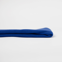See You at Six – Tissu Jersey Bord-Cotes Épais Uni Couleur Bleu Surf the Web - 10 cm