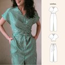 Notches - "Judy" - Patron Pochette Robe, Blouse et Jupe Femme du 34 au 56