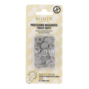 Bohin - Pressions Magiques Plastique Coloris Gris (13 mm)