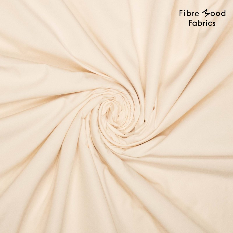 Fibre Mood – Tissu Toile Déperlante « Solaris » Uni Couleur Blanc Cassé - 10 cm