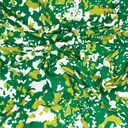 Fibre Mood – Tissu Viscose « Mina » Imprimé Camouflage Vert - 10 cm