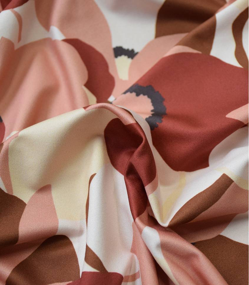 Singulière par Cousette – Tissu Maillot de Bain « Magnolia Blossom » - 10 cm