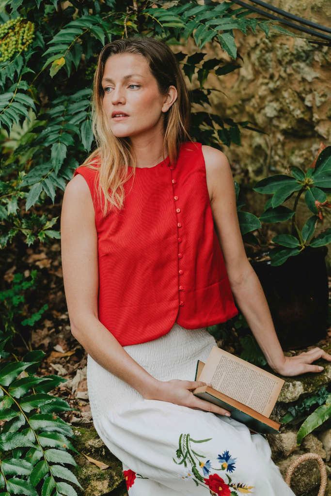 Maéli Paris "Victoire" – Patron Couture Femme Top Croisé du 34 au 52